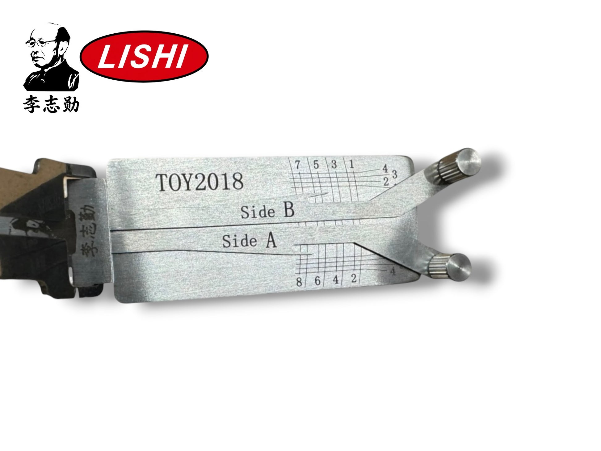 Original Lishi 2 in 1 TOY2018 Toyota Door & Trunk Pick & Decoder Genuine New
