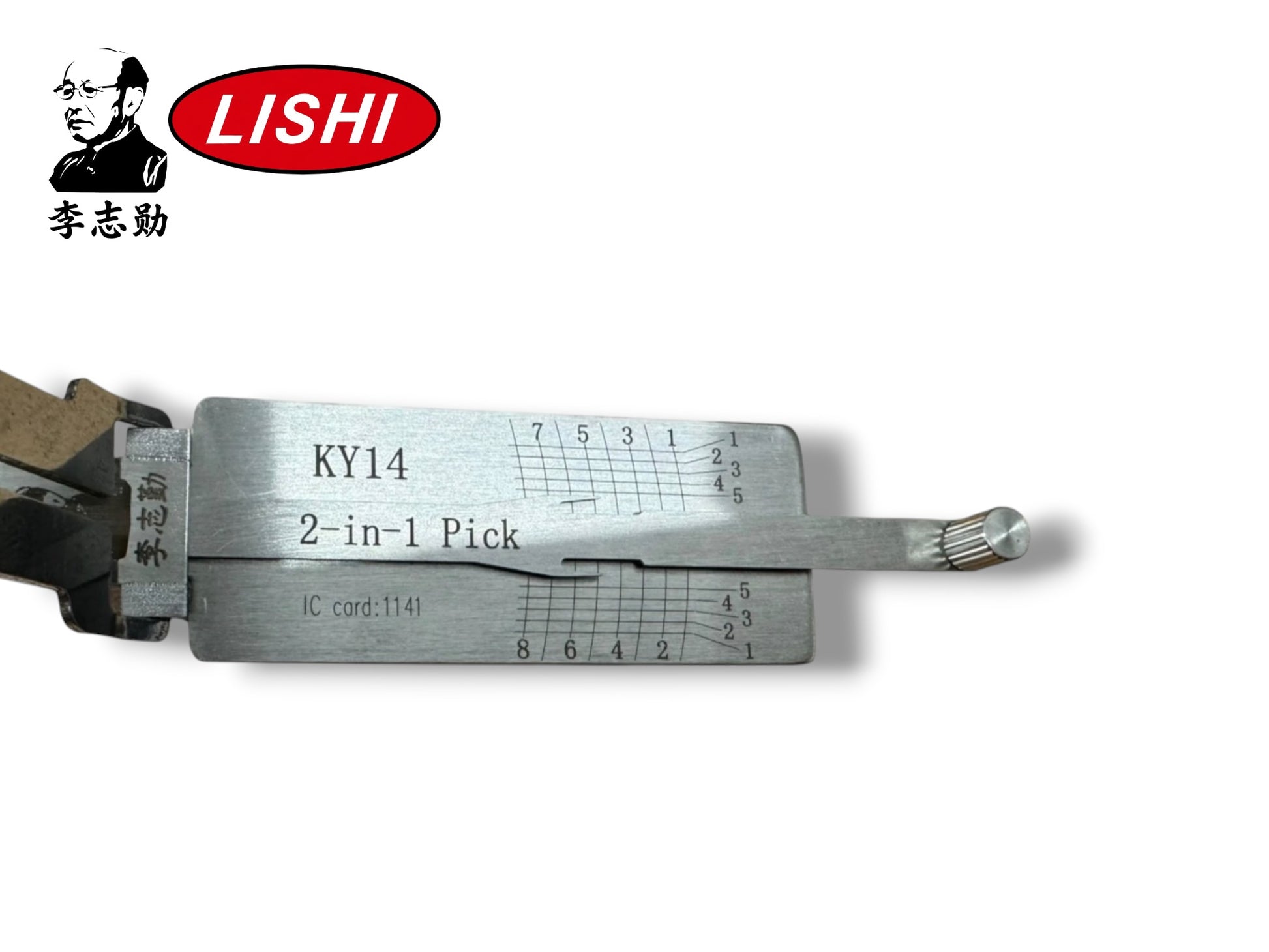 Original Lishi 2 in 1 KY14 KK8 Kia Pick & Decoder Genuine New
