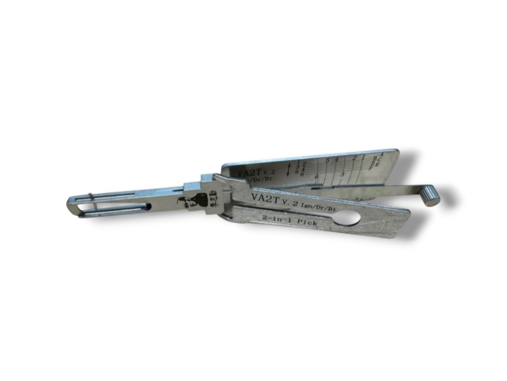 Original 2 in 1 Lishi VA2T Citroen Renault Peugeot Pick & Decoder New