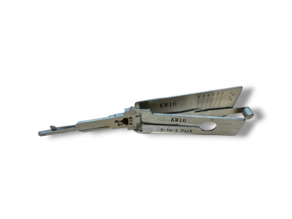 Original Lishi 2 in 1 KW16 Kawasaki Pick & Decoder Genuine New