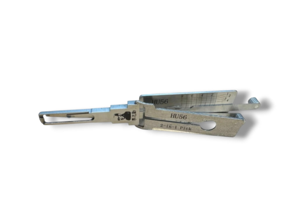 Original Lishi 2 in 1 HU56 Volvo Pick & Decoder Genuine New
