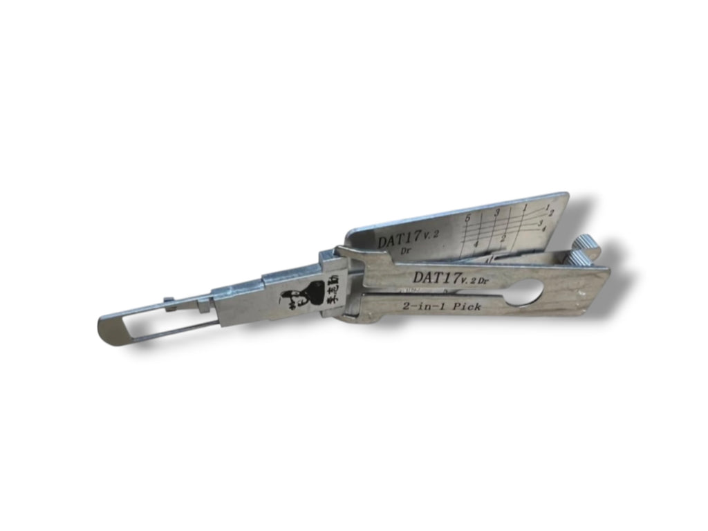 Original Lishi 2 in 1 DAT17 Subaru Pick & Decoder Genuine New