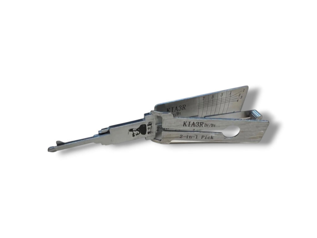 Original Lishi 2 in 1 KIA3R Kia Pick & Decoder Genuine New