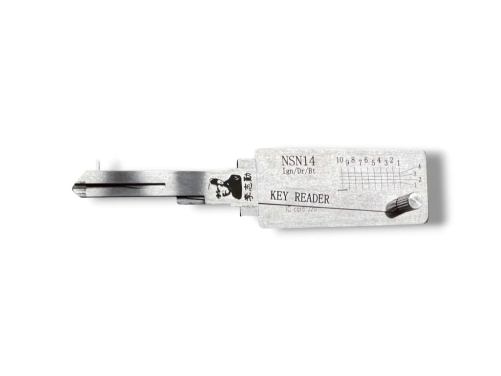 Original Lishi 2 in 1 NSN14 Nissan Reader & Decoder Genuine New