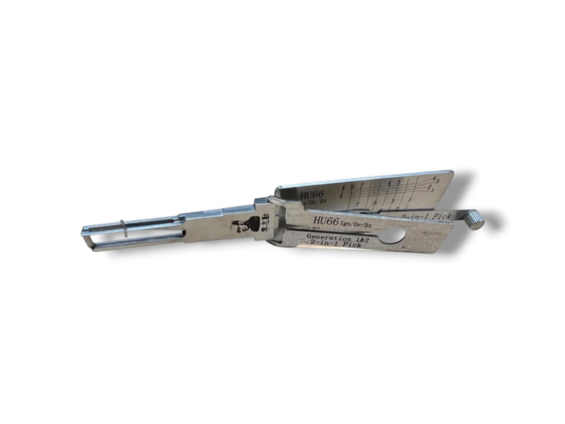 Original Lishi 2 in 1 HU66 Single Lifter Audi VW Pick & Decoder Genuine New