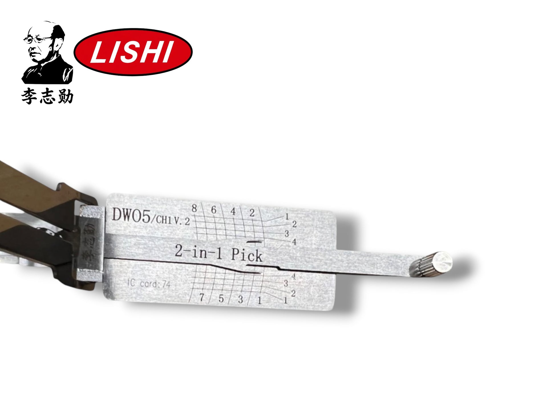 Original Lishi 2 in 1 DWO4 DWO5 CH1 Pick & Decoder Genuine New