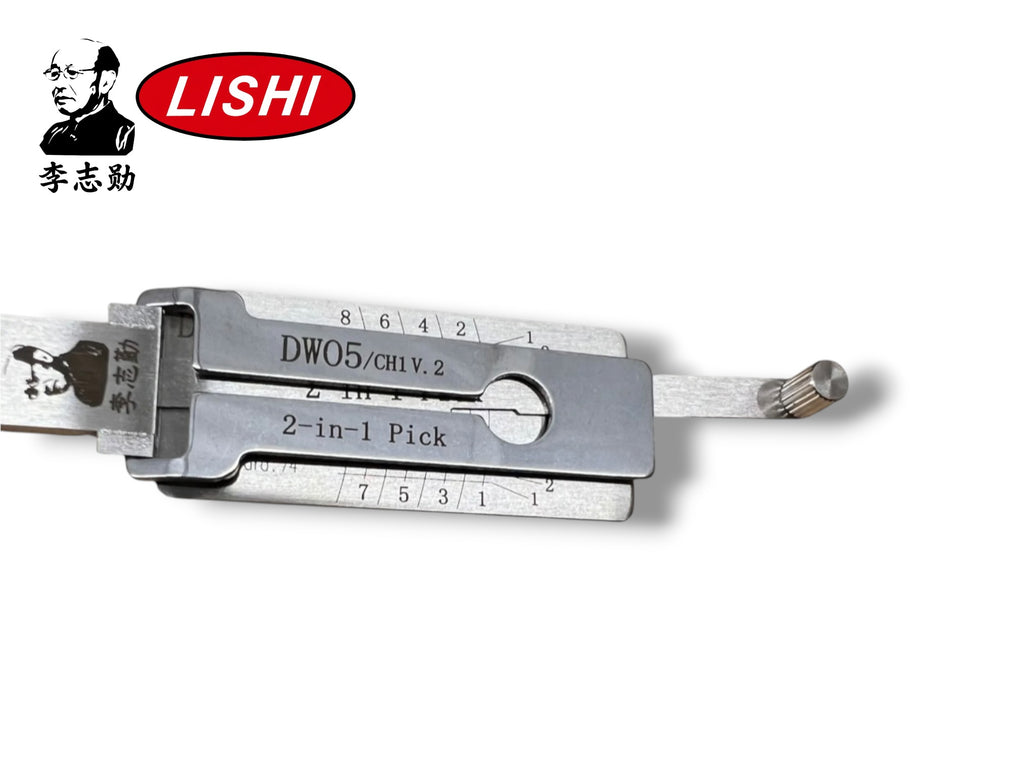 Original Lishi 2 in 1 DWO4 DWO5 CH1 Pick & Decoder Genuine New