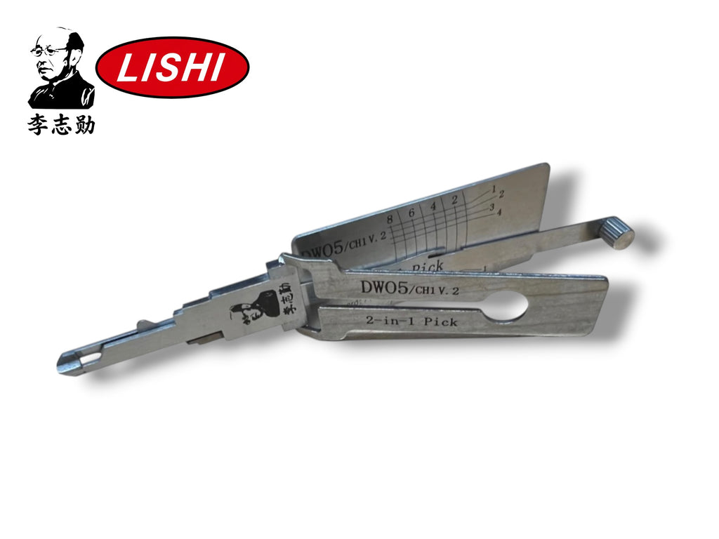 Original Lishi 2 in 1 DWO4 DWO5 CH1 Pick & Decoder Genuine New