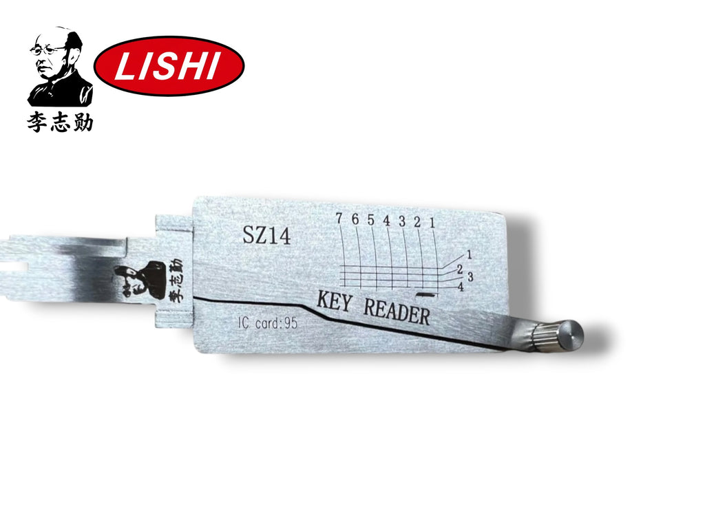Original Lishi 2 in 1 SZ14 Suzuki Motorcycle Reader & Decoder Genuine New