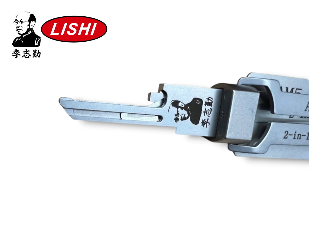 Original Lishi 2 in 1 AM5 American Pick & Decoder Anti Glare Genuine New