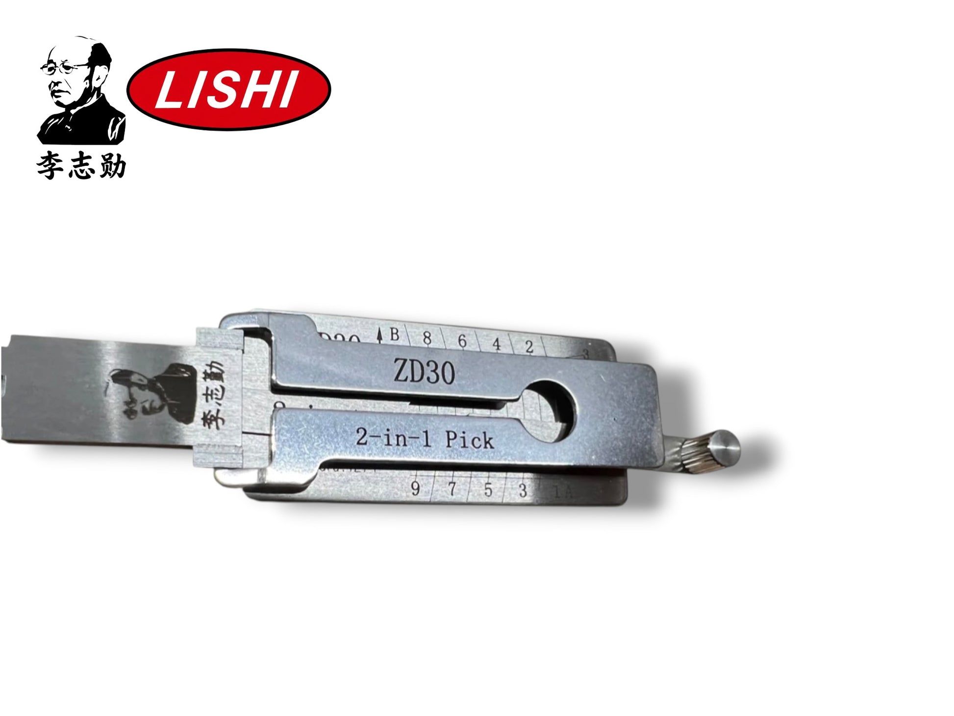 Original Lishi 2 in 1 ZD30 Zadi Aprilia Ducati Motorbike Pick & Decoder Genuine New
