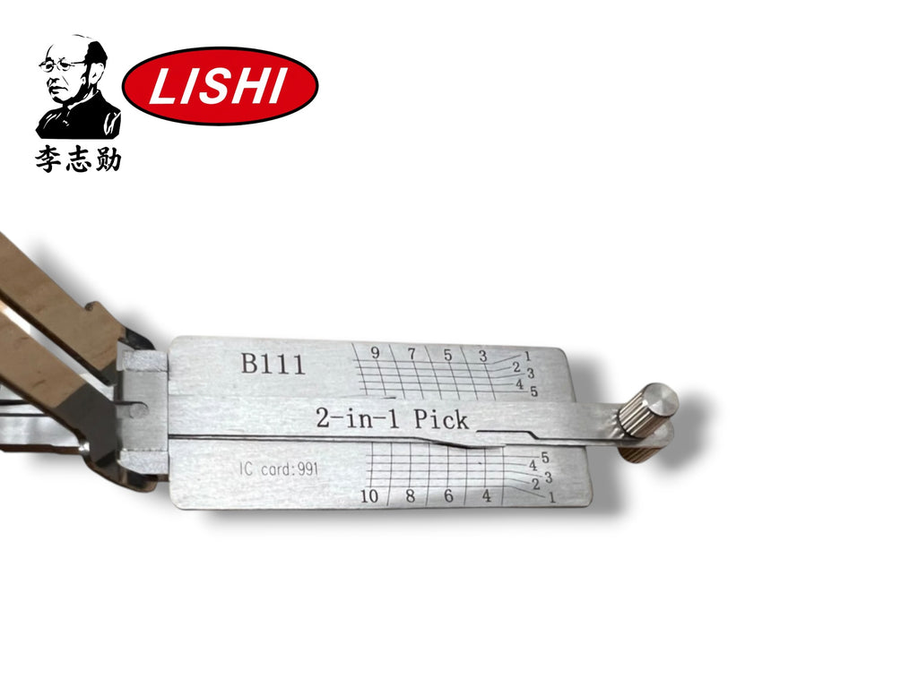 Original Lishi 2 in 1 B111 GM Z-Keyway Pick & Decoder Genuine New