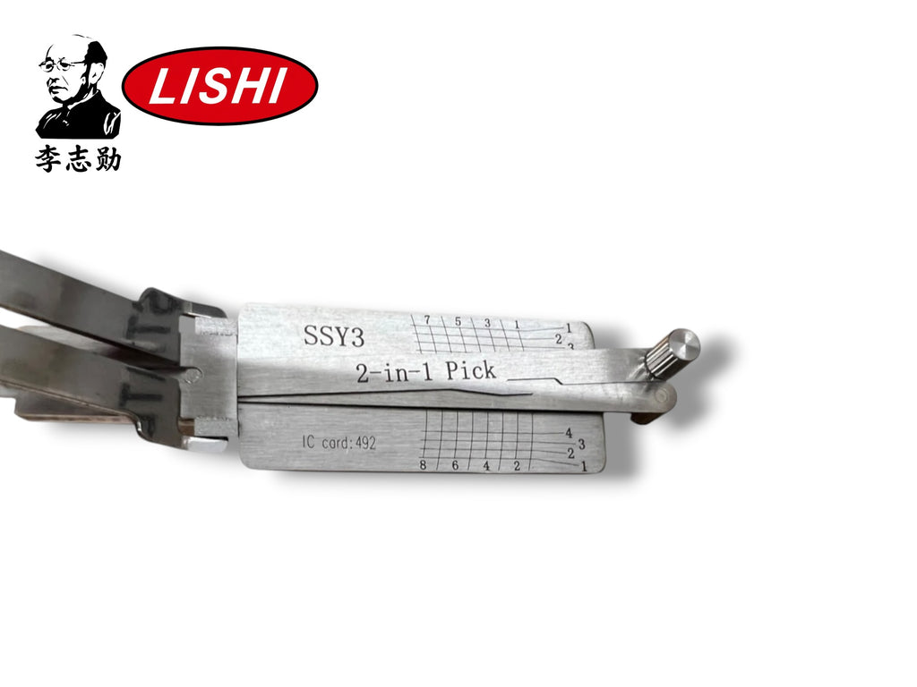 Original Lishi 2 in 1 SSY3 For SSANGYONG Pick & Decoder Genuine New