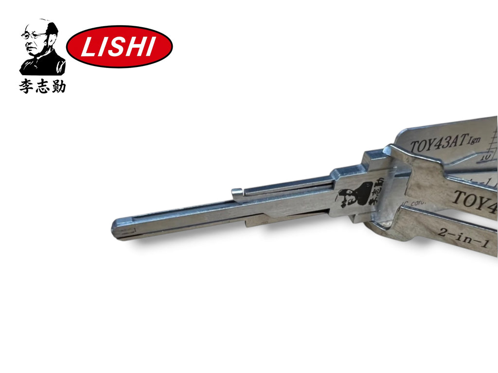 Classic Lishi 2 in 1 Toyota TOY43AT IGN 10-Cut Pick & Decoder Genuine New