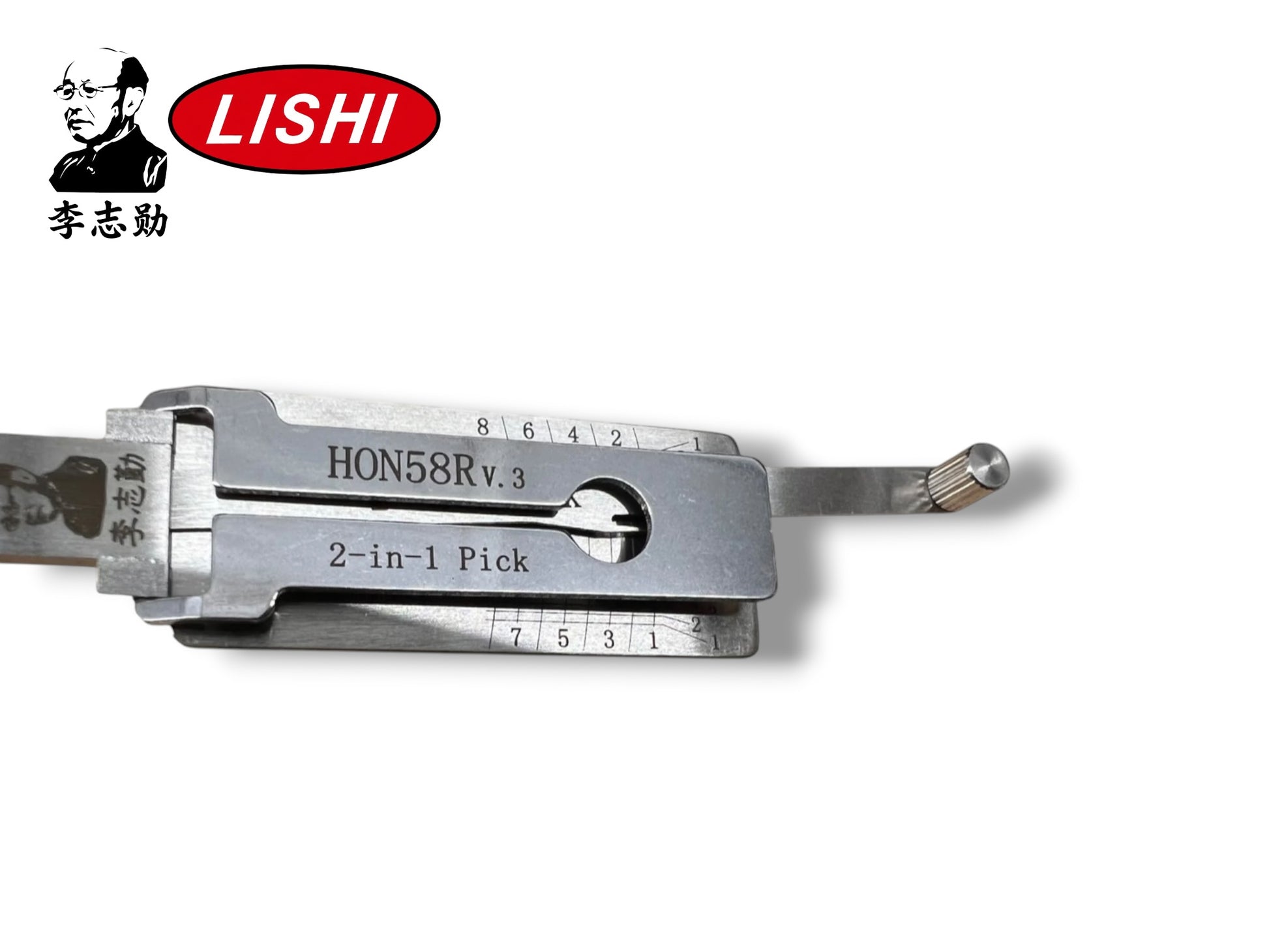 Original Lishi 2 in 1 HON58R HD103 HD106 Honda 8 Cut Pick & Decoder Genuine New
