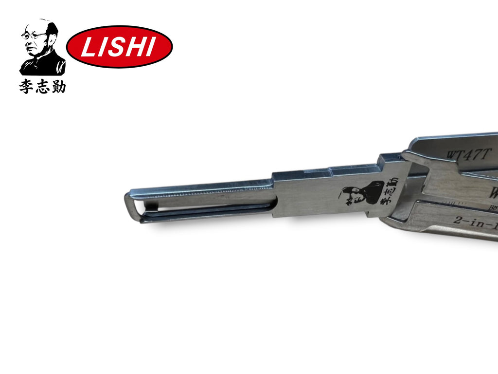 Classic Lishi 2 in 1 WT47T Saab 4 Track Pick & Decoder Genuine New