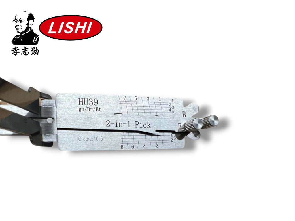 Classic Lishi 2 in 1 HU39 Mercedes 4 Track Pick & Decoder Genuine New