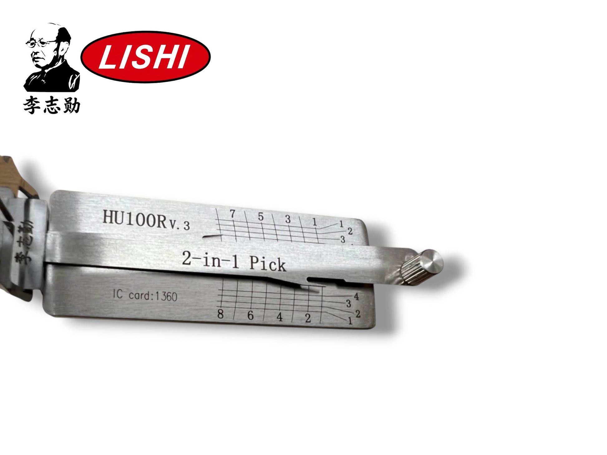 Original Lishi 2 in 1 HU100R HU127 BMW Pick & Decoder Genuine New
