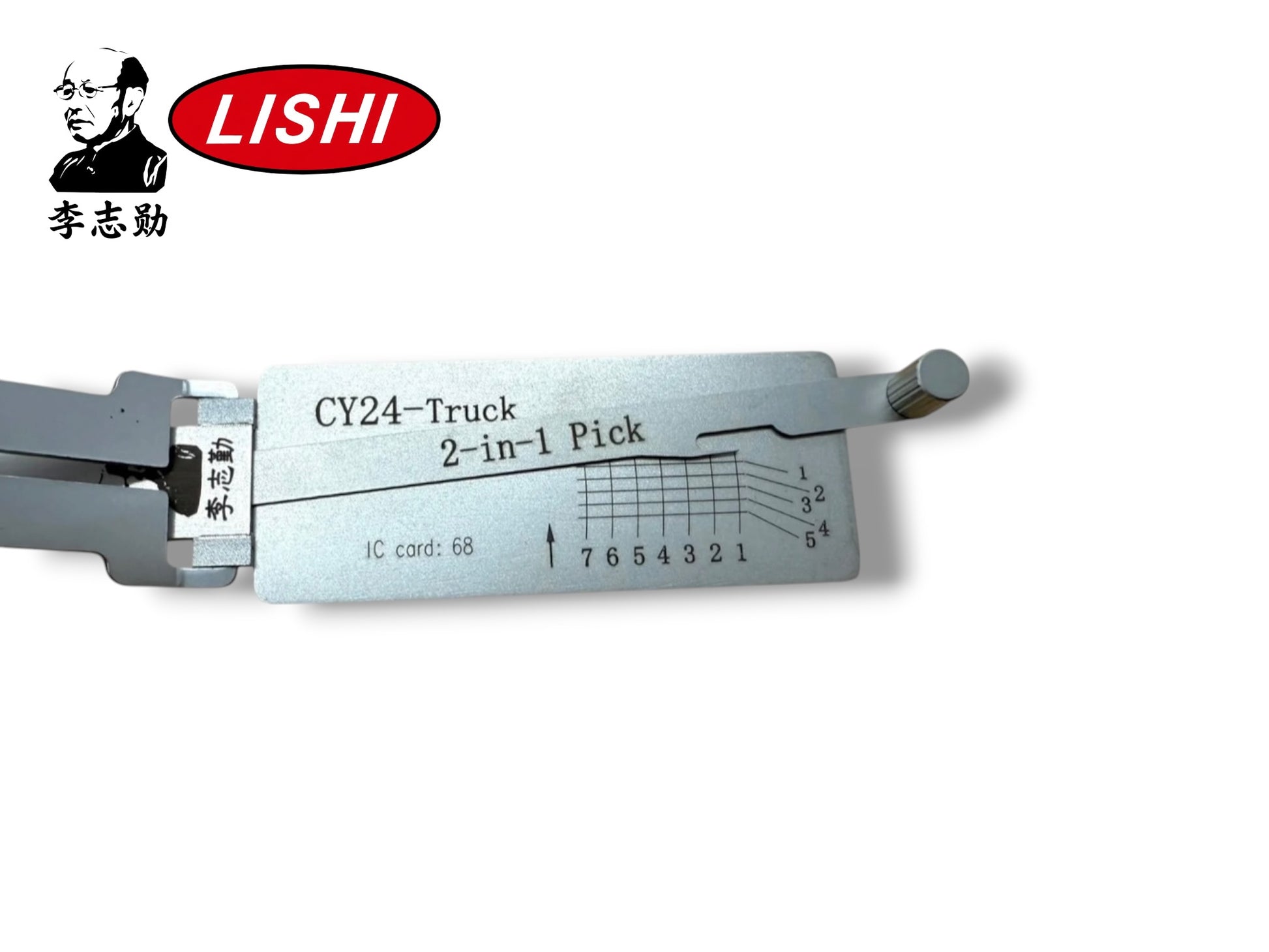 Original Lishi - CY24-Truck Commercial 2-In-1 Pick & Decoder AG