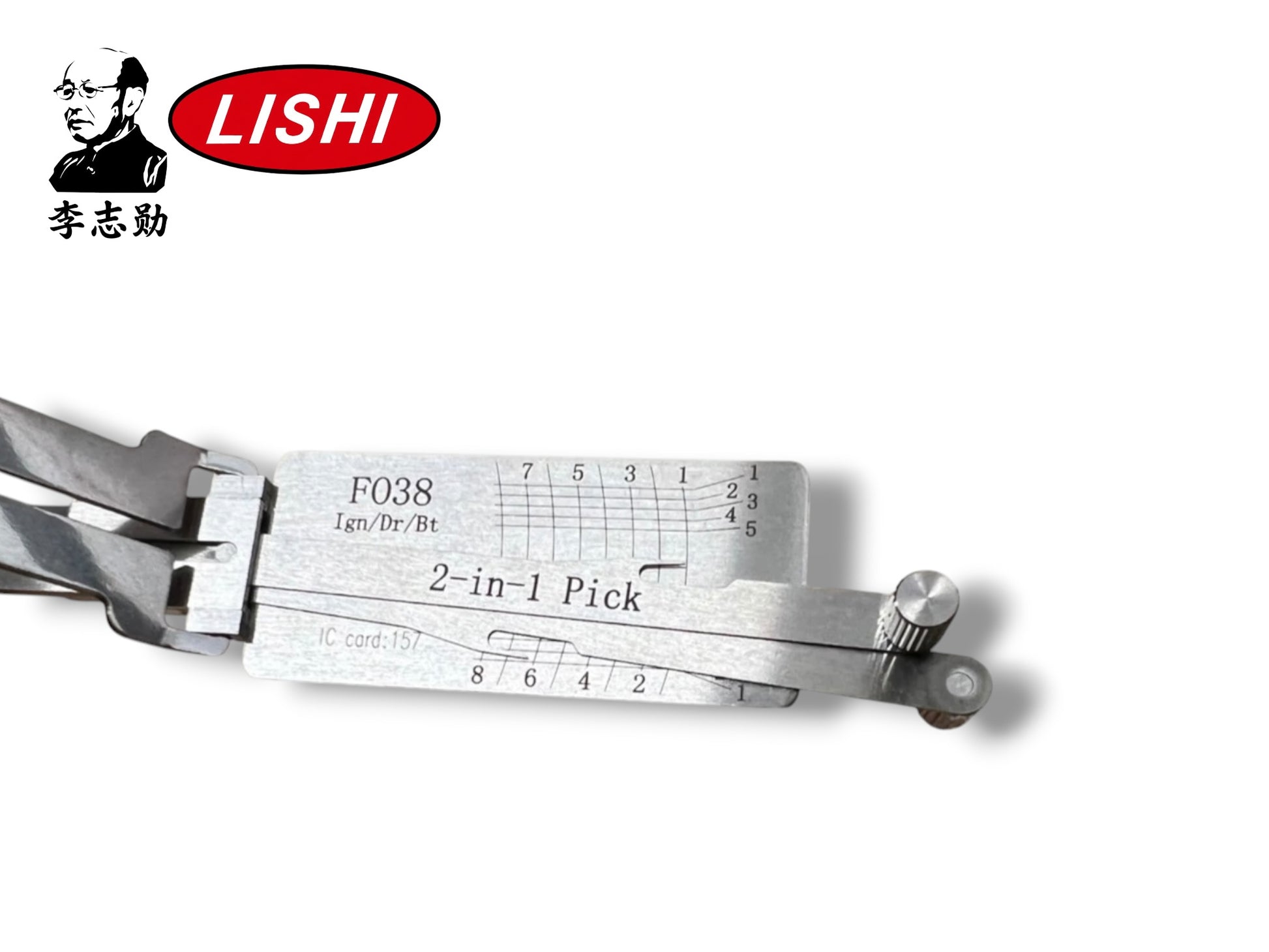 Original Lishi 2 in 1 FO38 Ford H75 Keyway Genuine New