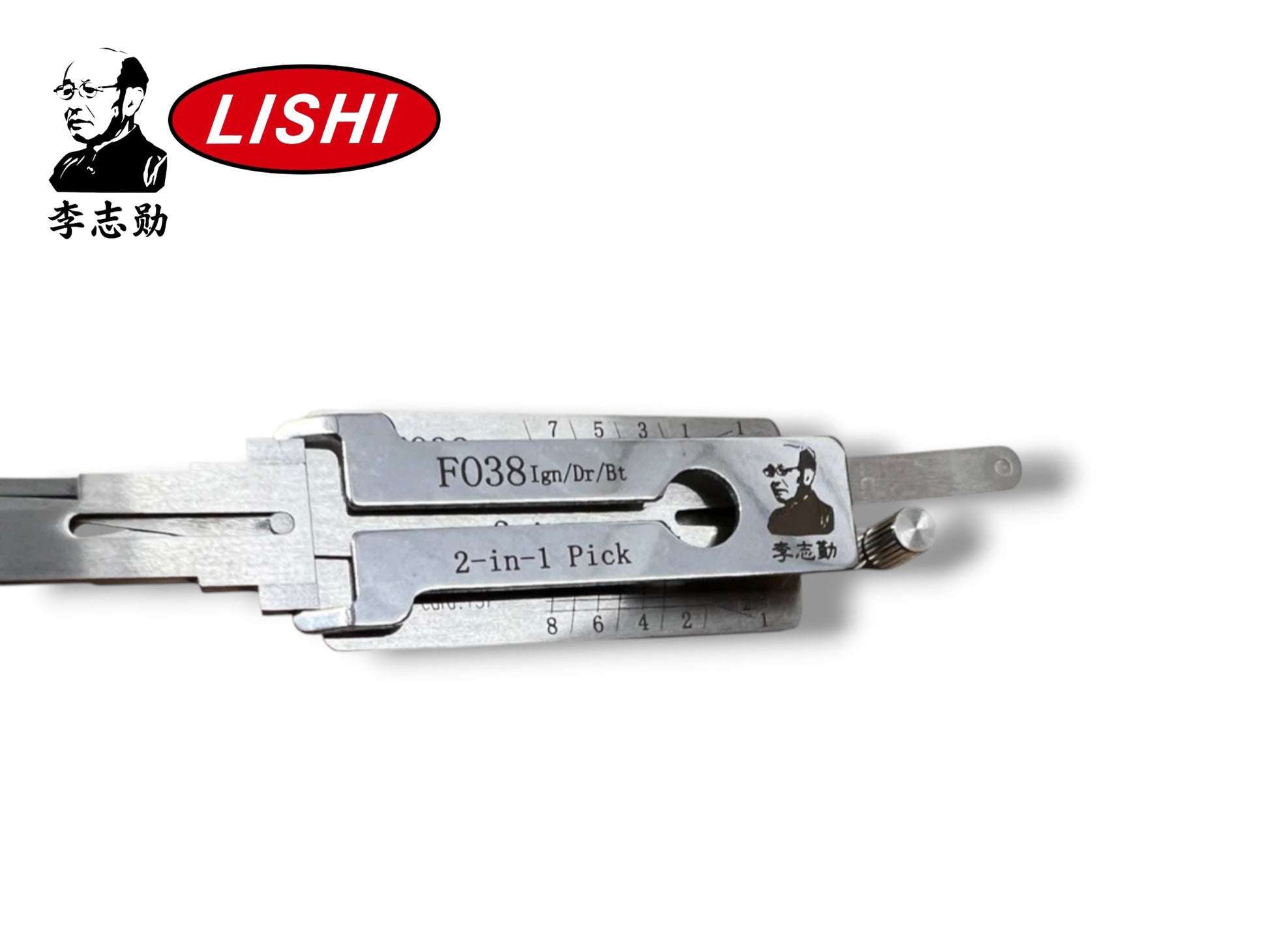 Original Lishi 2 in 1 FO38 Ford H75 Keyway Genuine New
