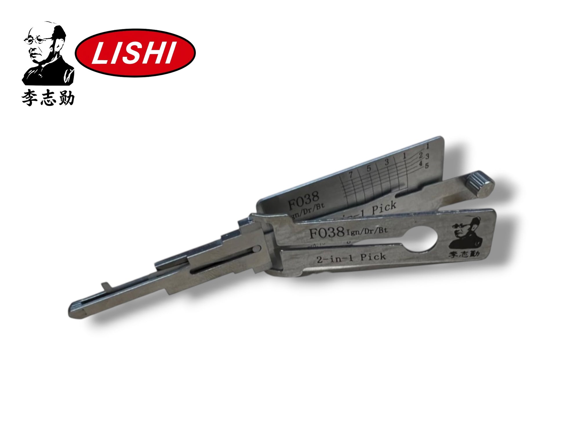 Original Lishi 2 in 1 FO38 Ford H75 Keyway Genuine New