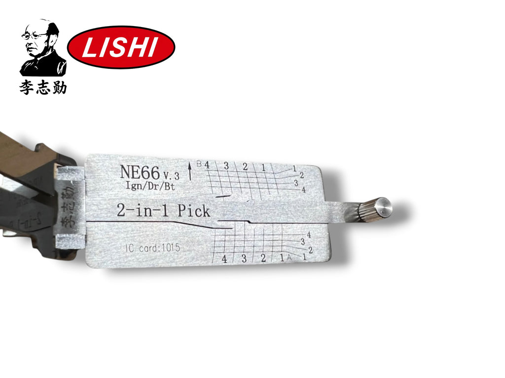 Classic Lishi 2 in 1 NE66 Volvo 4 Track Pick & Decoder Genuine New