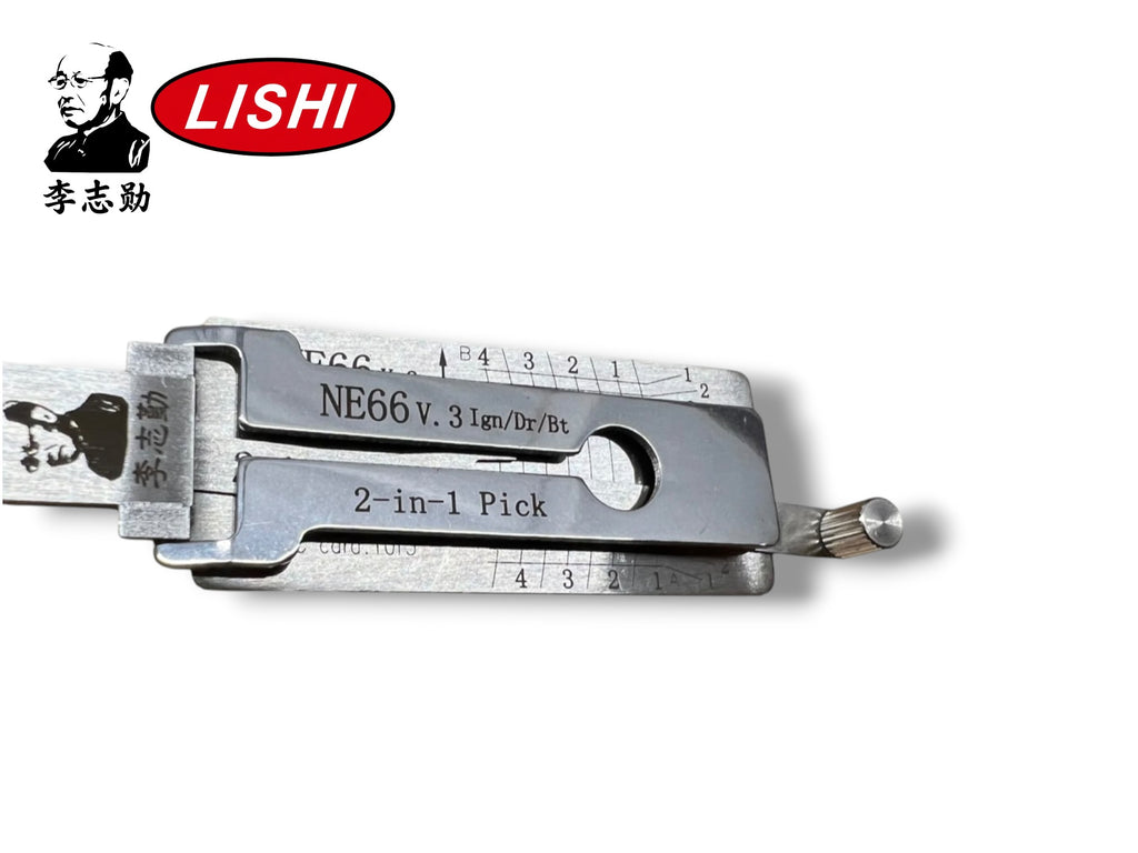 Classic Lishi 2 in 1 NE66 Volvo 4 Track Pick & Decoder Genuine New