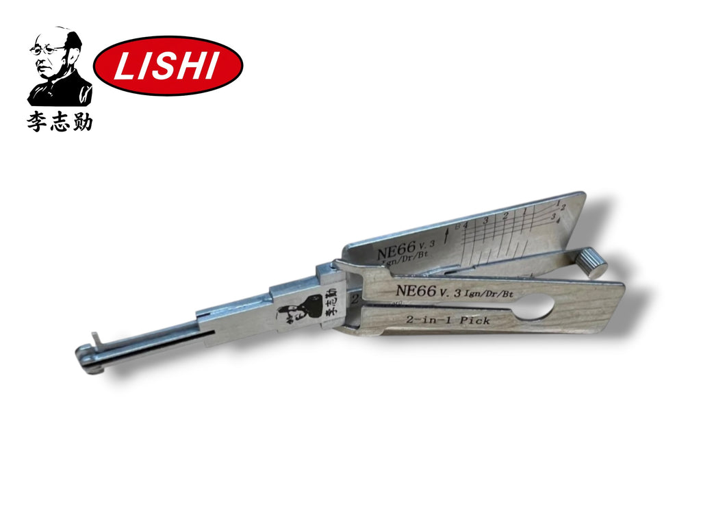 Classic Lishi 2 in 1 NE66 Volvo 4 Track Pick & Decoder Genuine New