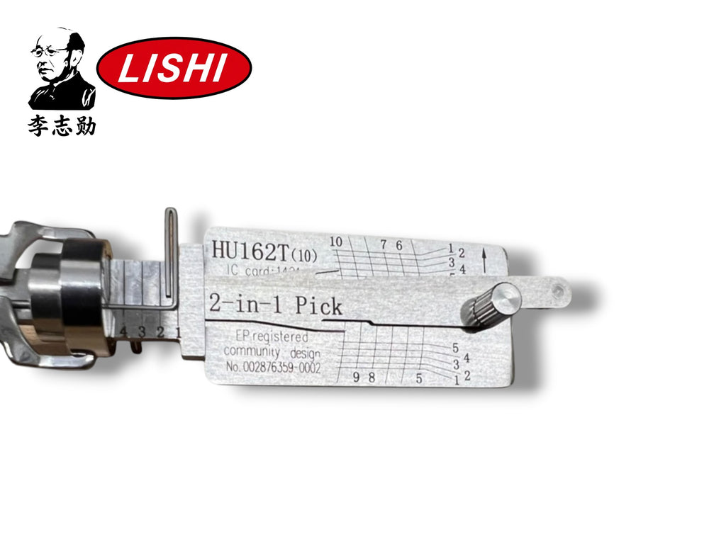 Classic Lishi 2 in 1 HU162T 10 Cut 2015-2021 VW & Audi Pick & Decoder Genuine New