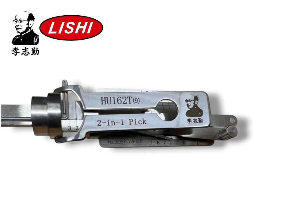 Classic Lishi 2 in 1 HU162T 9 Cut 2015-2021 VW & Audi Pick & Decoder Genuine New