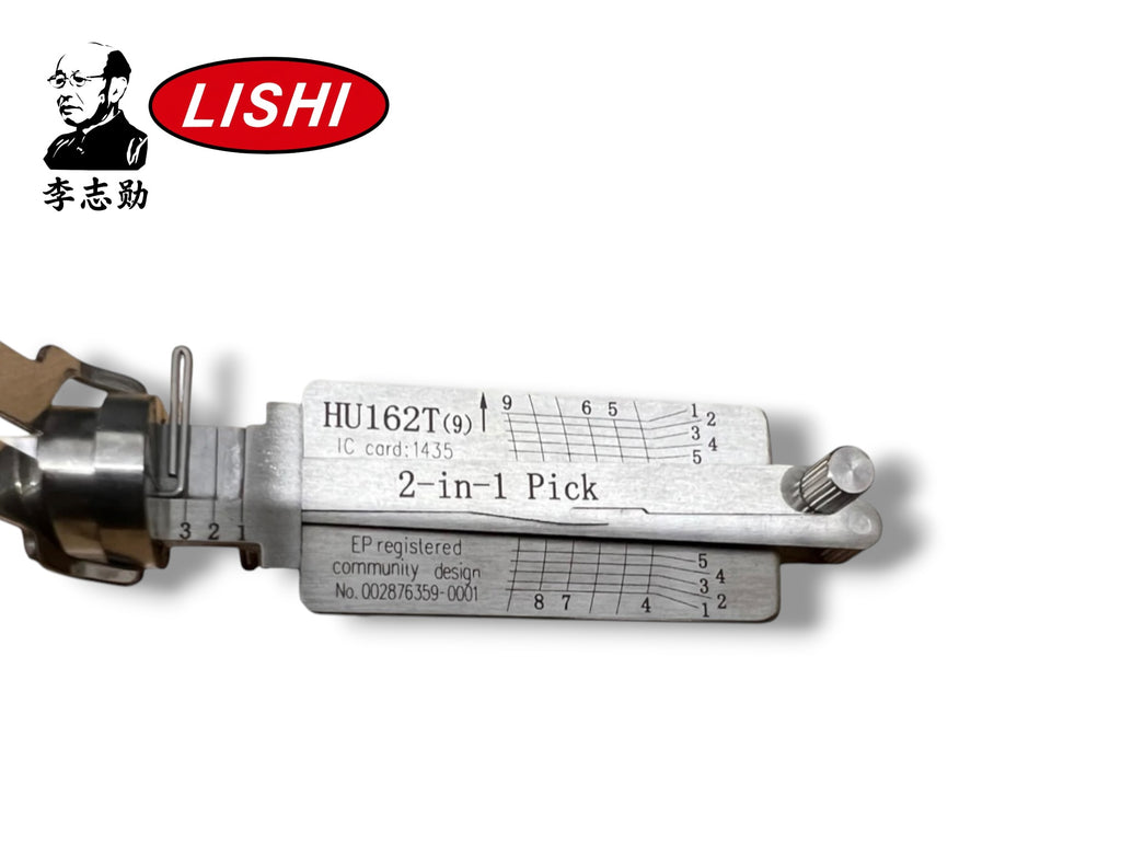 Classic Lishi 2 in 1 HU162T 9 Cut 2015-2021 VW & Audi Pick & Decoder Genuine New