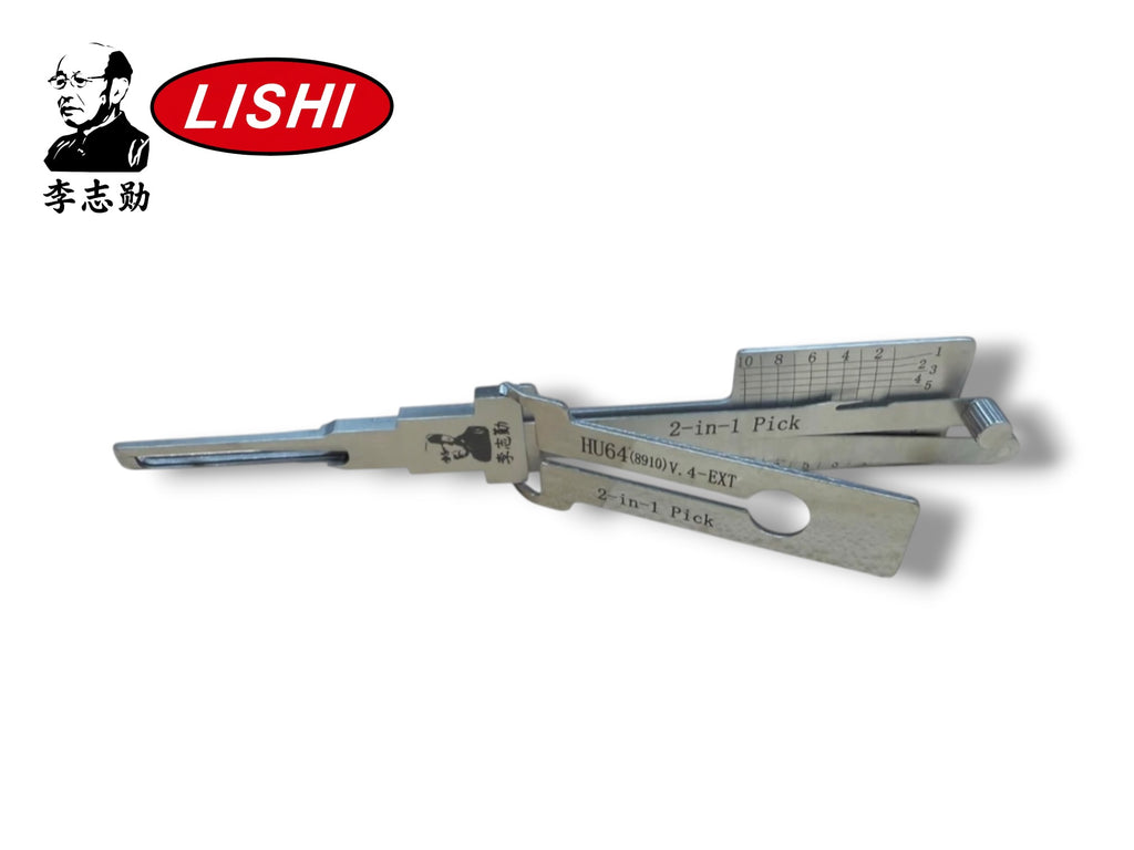 Classic Lishi 2 in 1 HU64 V.4 Mercedes Pick & Decoder Genuine New