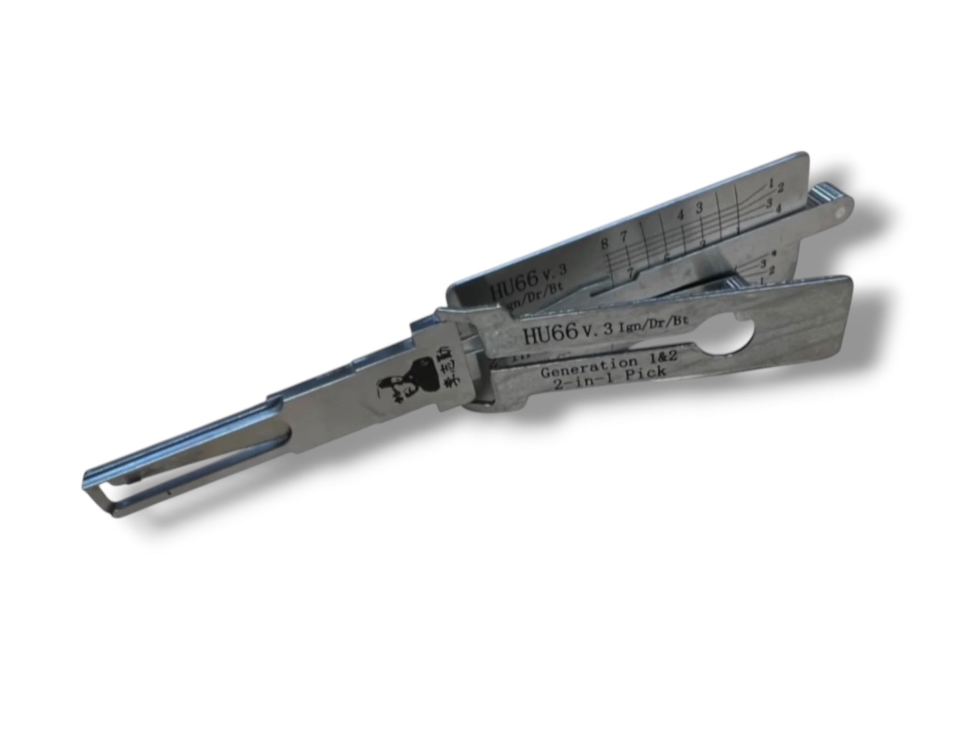 Original Lishi 2 in 1 HU66 Twin Lifter Audi VW Pick & Decoder Genuine New