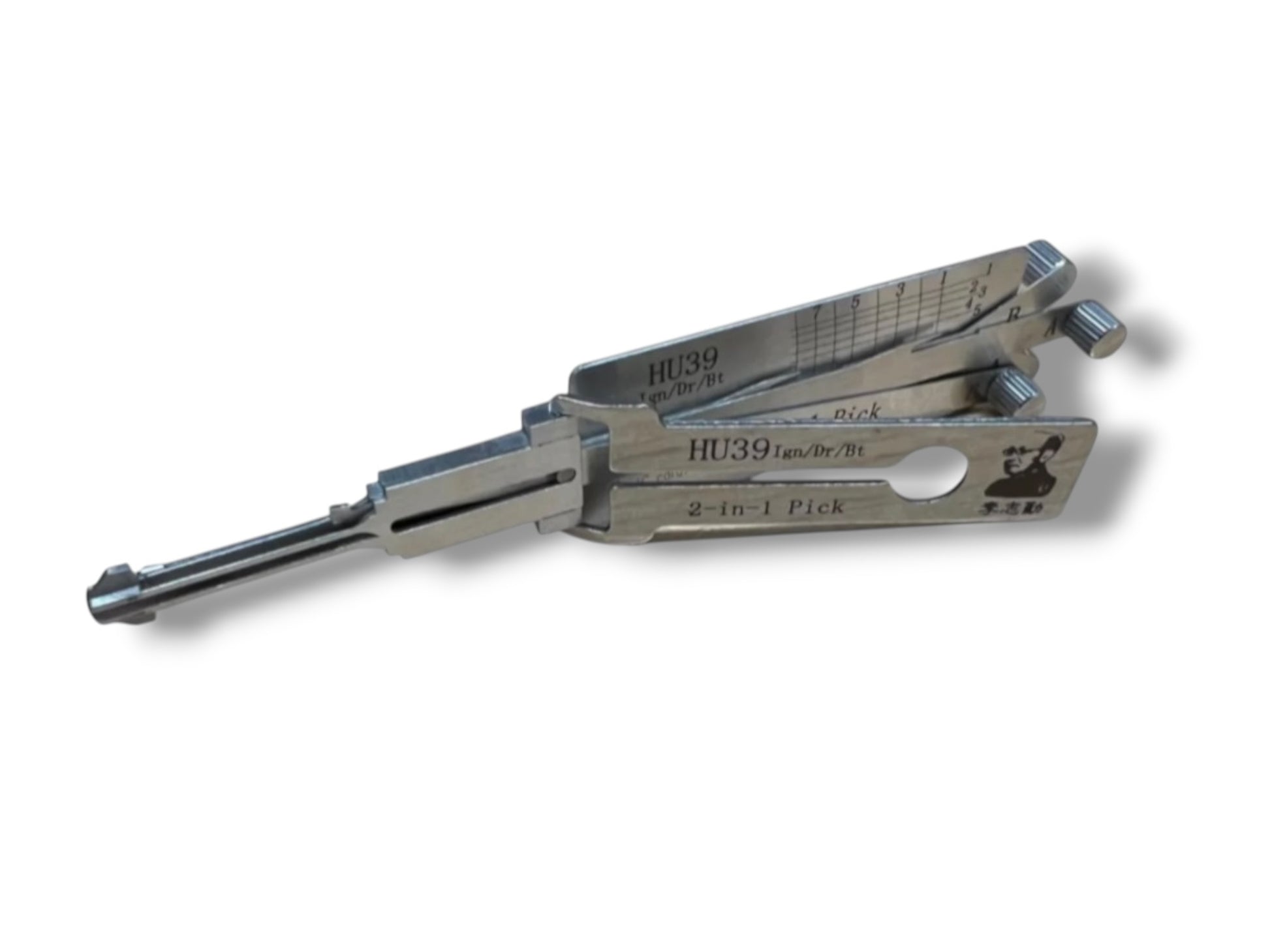 Original Lishi 2 in 1 HU39 Mercedes 4 Track Pick & Decoder Genuine New
