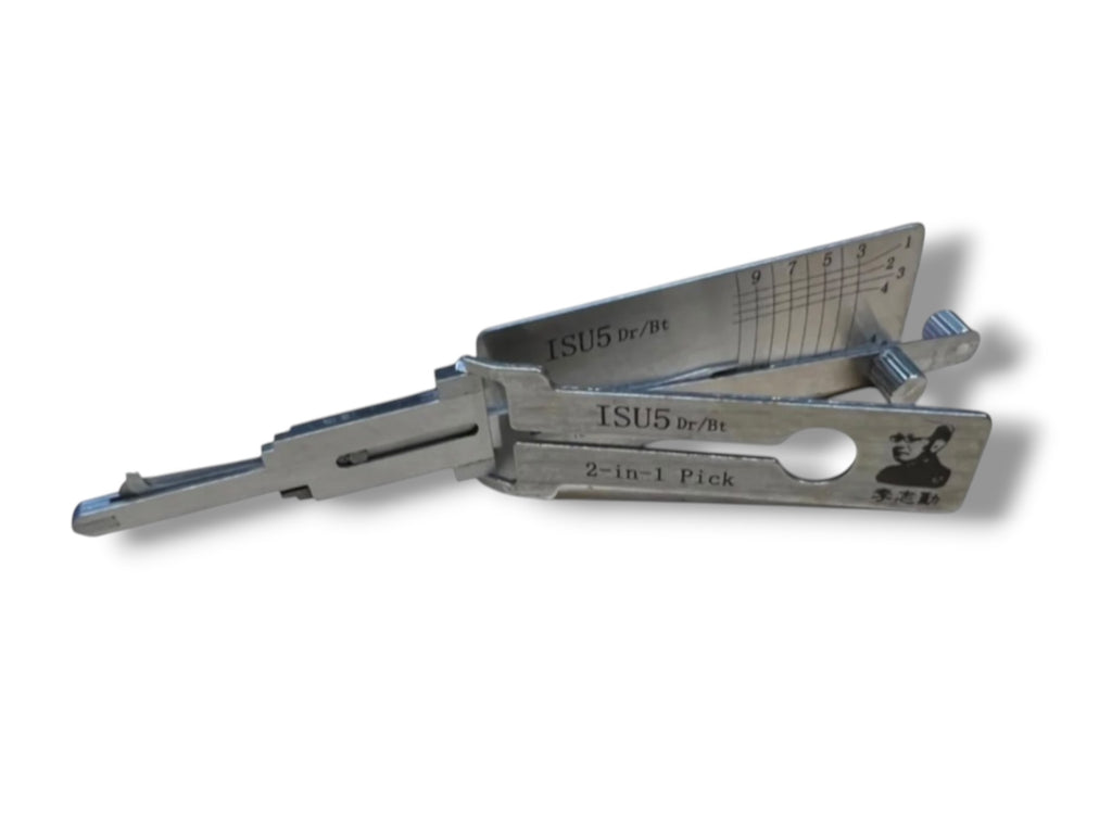 Classic Lishi 2 in 1 B113 ISU5 For Isuzu Trucks Pick & Decoder Genuine New