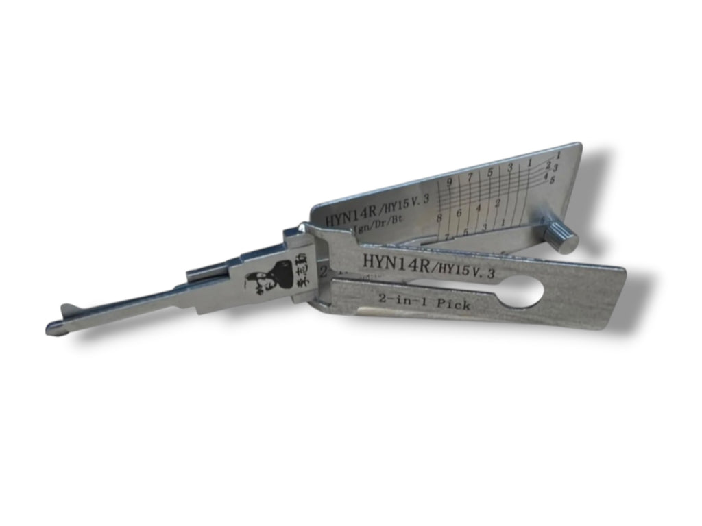 Classic Lishi 2 in 1 HYN14R HY15 V.3 Hyundai Kia Pick & Decoder Genuine New