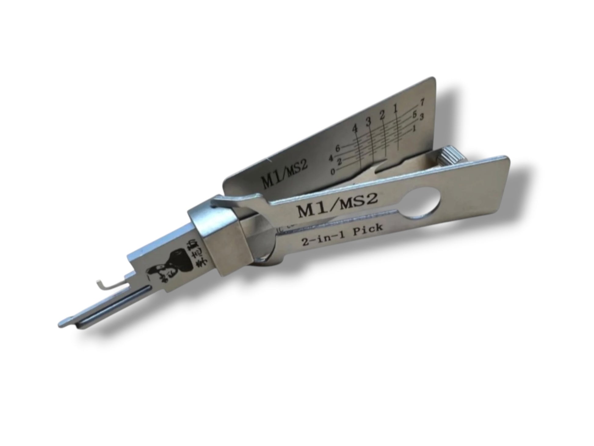 Original Lishi 2 in 1 M1 MS2 Master Pick & Decoder Anti Glare Genuine New