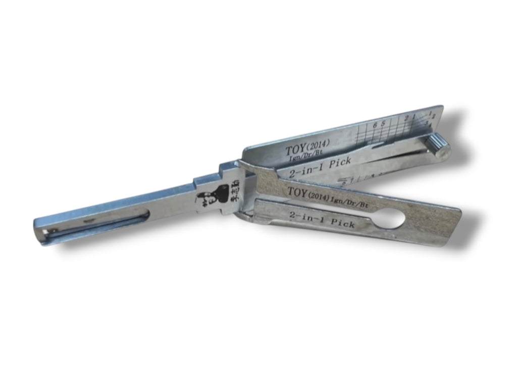 Classic Lishi 2 in 1 TOY2014 Pick & Decoder Genuine New