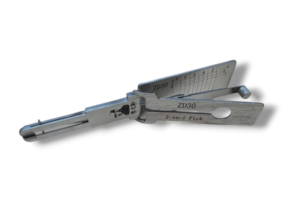 Classic Lishi 2 in 1 ZD30 Zadi Aprilia Ducati Motorbike Pick & Decoder Genuine New