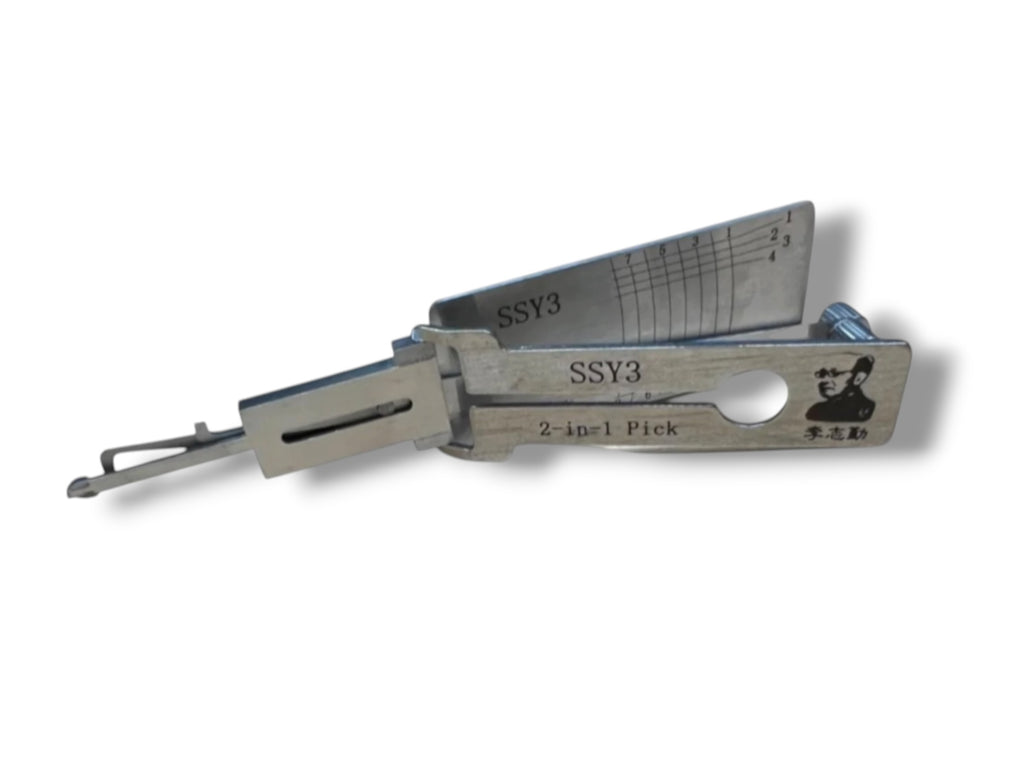 Classic Lishi 2 in 1 SSY3 For SSANGYONG Pick & Decoder Genuine New