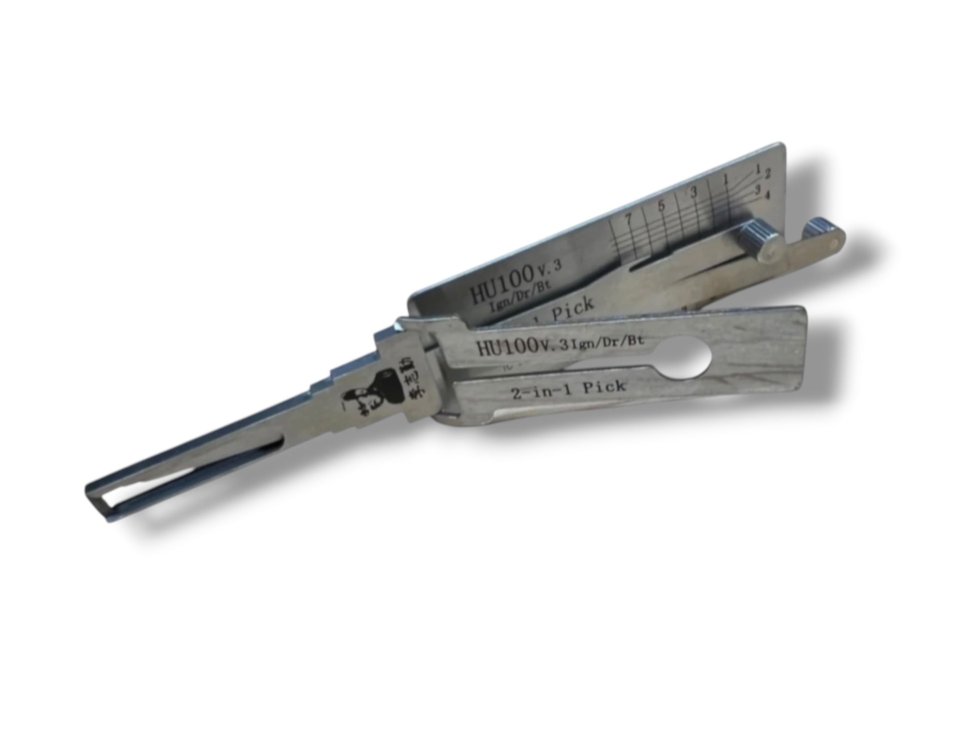 Original Lishi 2 in 1 HU100 GM 8 Cut Pick & Decoder Genuine New