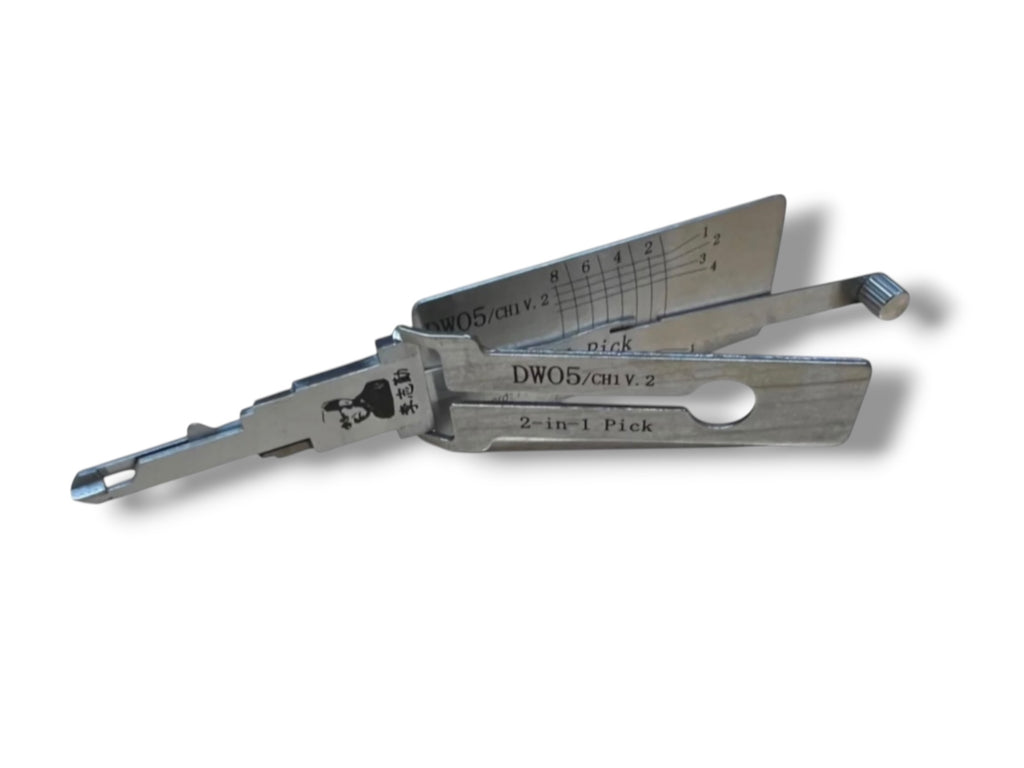 Classic Lishi 2 in 1 DWO4 DWO5 CH1 Pick & Decoder Genuine New