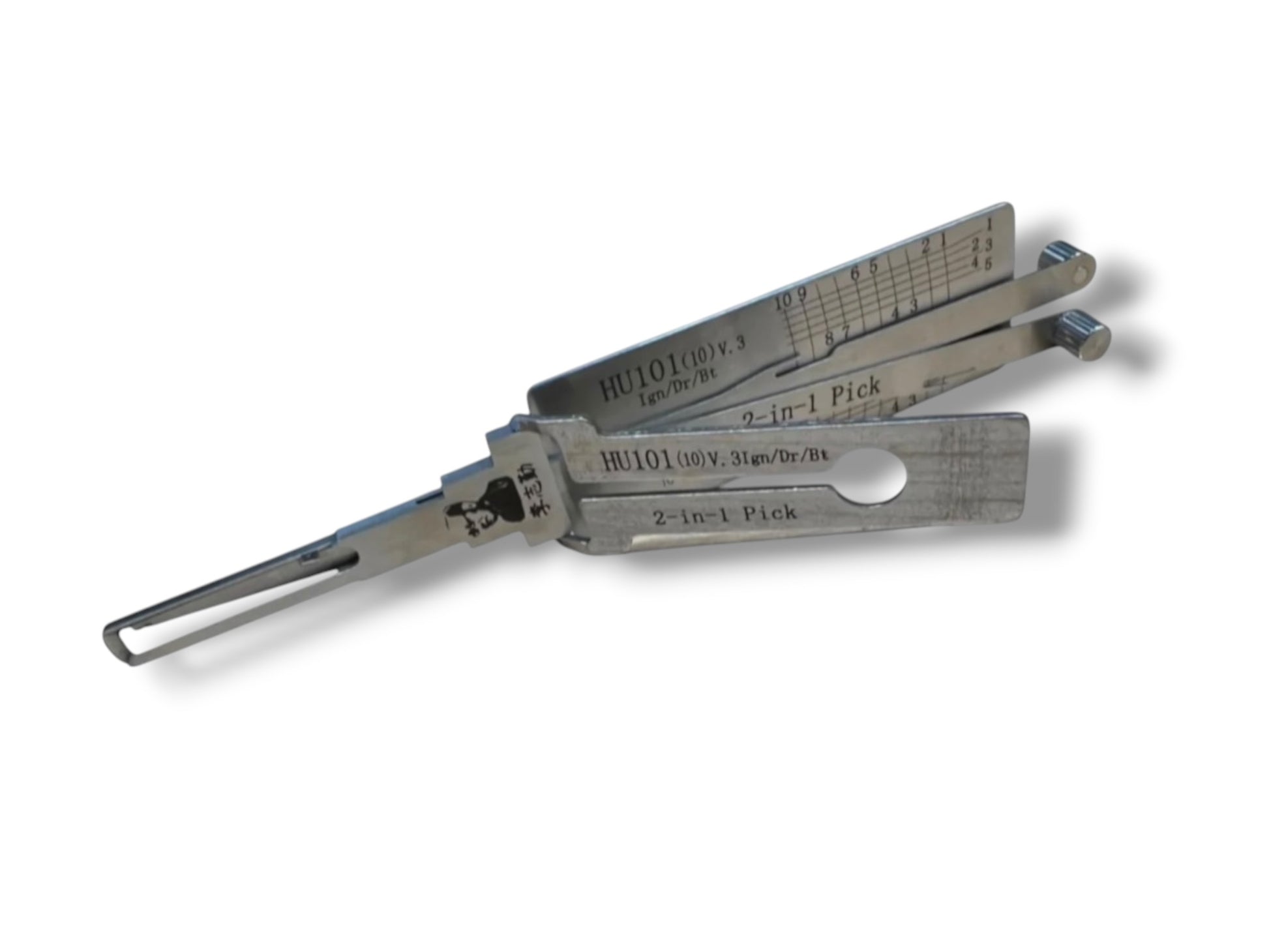 Original Lishi 2 in 1 HU101 Ford 10-Cut Pick & Decoder Genuine New