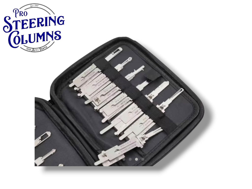 Lishi Tool Bag Storage Case with Magnetic Strip - 28 Slots