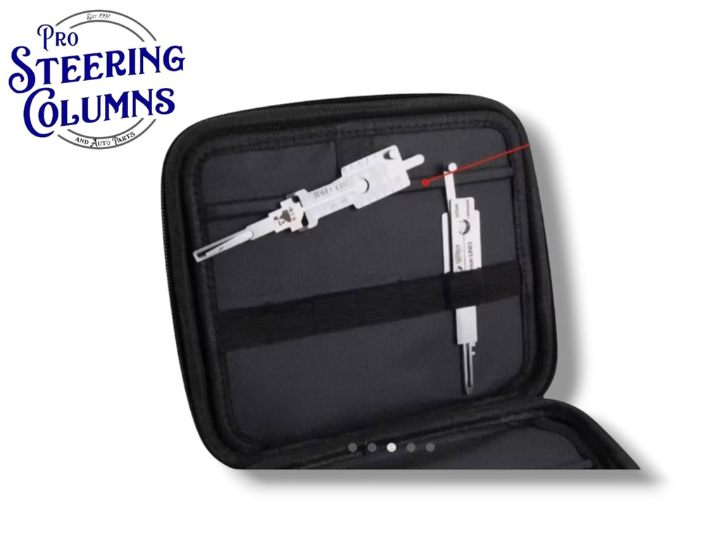 Lishi Tool Bag Storage Case with Magnetic Strip - 28 Slots