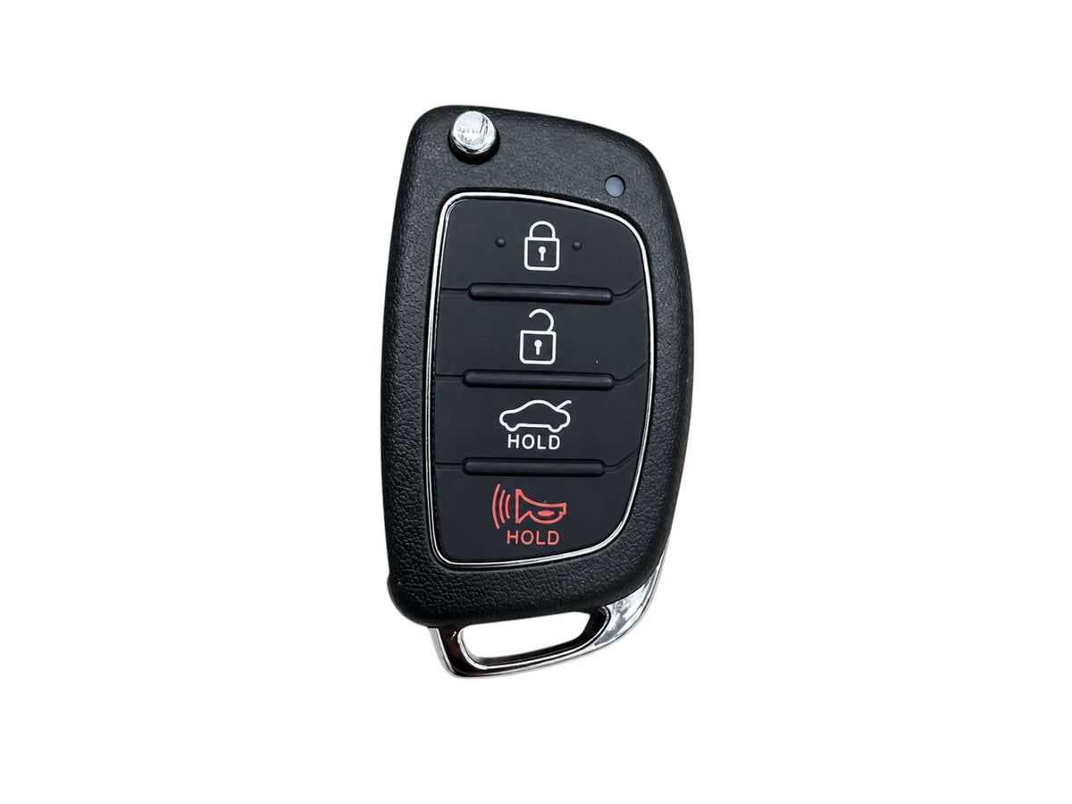 15-17 Hyundai Sonata Flip Key 4-Button PN: 95430-C1010 / TQ8-RKE-4F16 (Aftermarket)