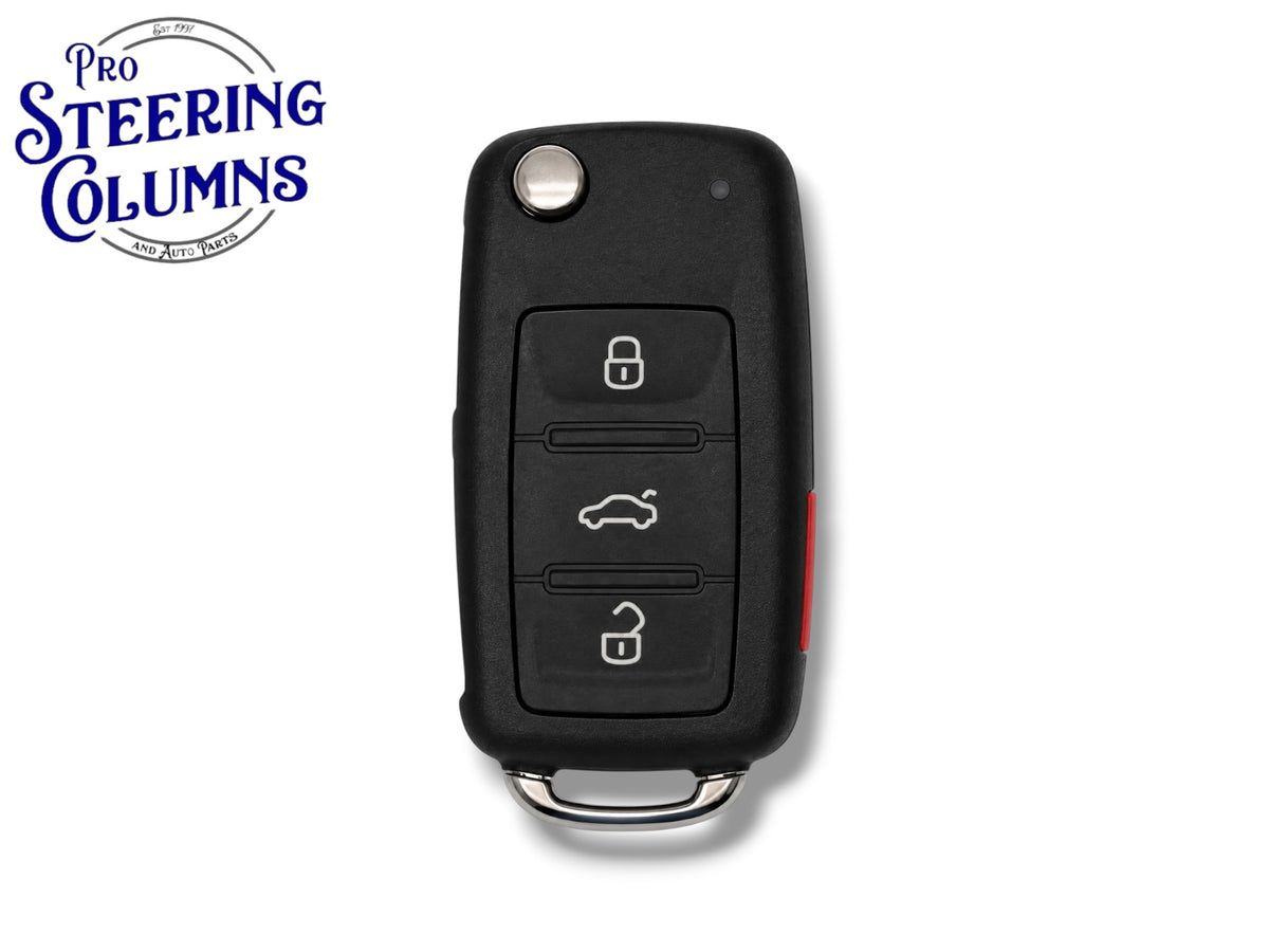 11-16 Volkswagen Remote Flip Key 4-Button NBG010180T / 5K0837202AE (Aftermarket)