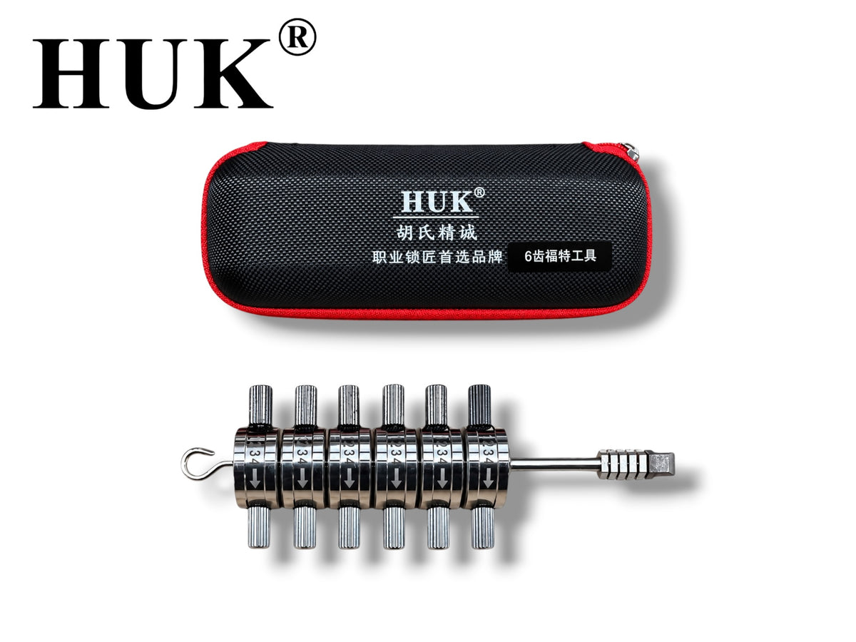 HUK - Ford Jaguar 6-Cut Tibbe Pick & Decoder