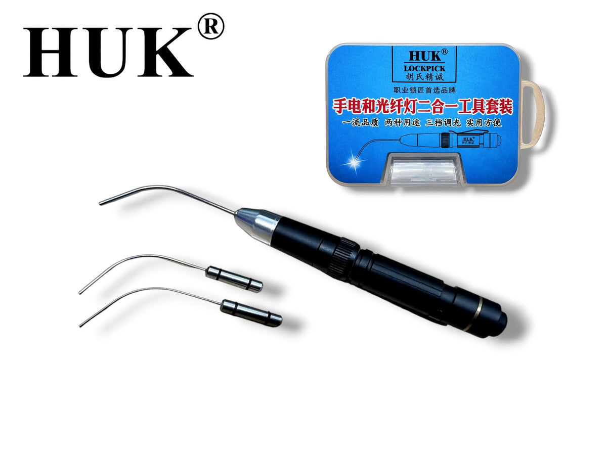 HUK Fiber Optic LED Flashlight Tool